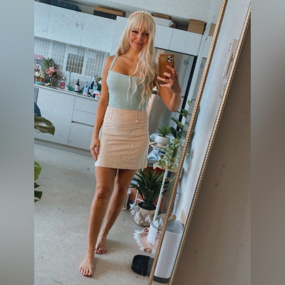 ***SOLD*** 🎇💥 HOST PICK 💥🎇 🍨👡 Kookai Cord A-Line Skirt 👡🍨 Size 38 (10) - Picture 5 of 9